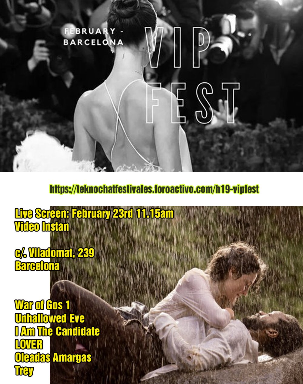 cartel live screen vipfest 2026